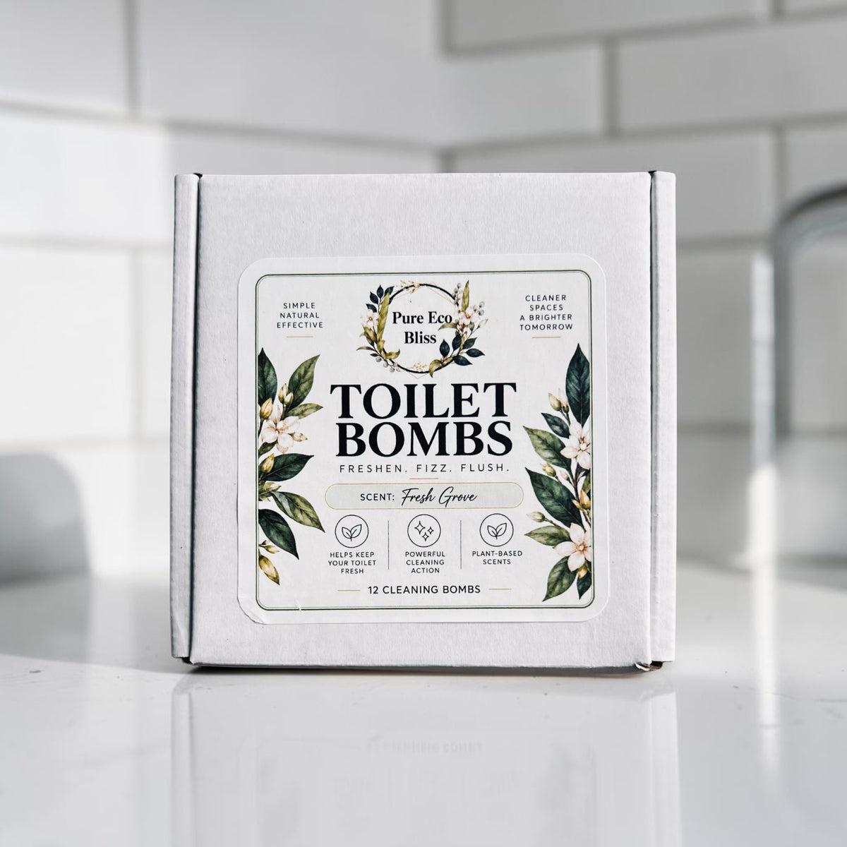 Fresh Grove Toilet Bombs | 10 Cleaning Bombs